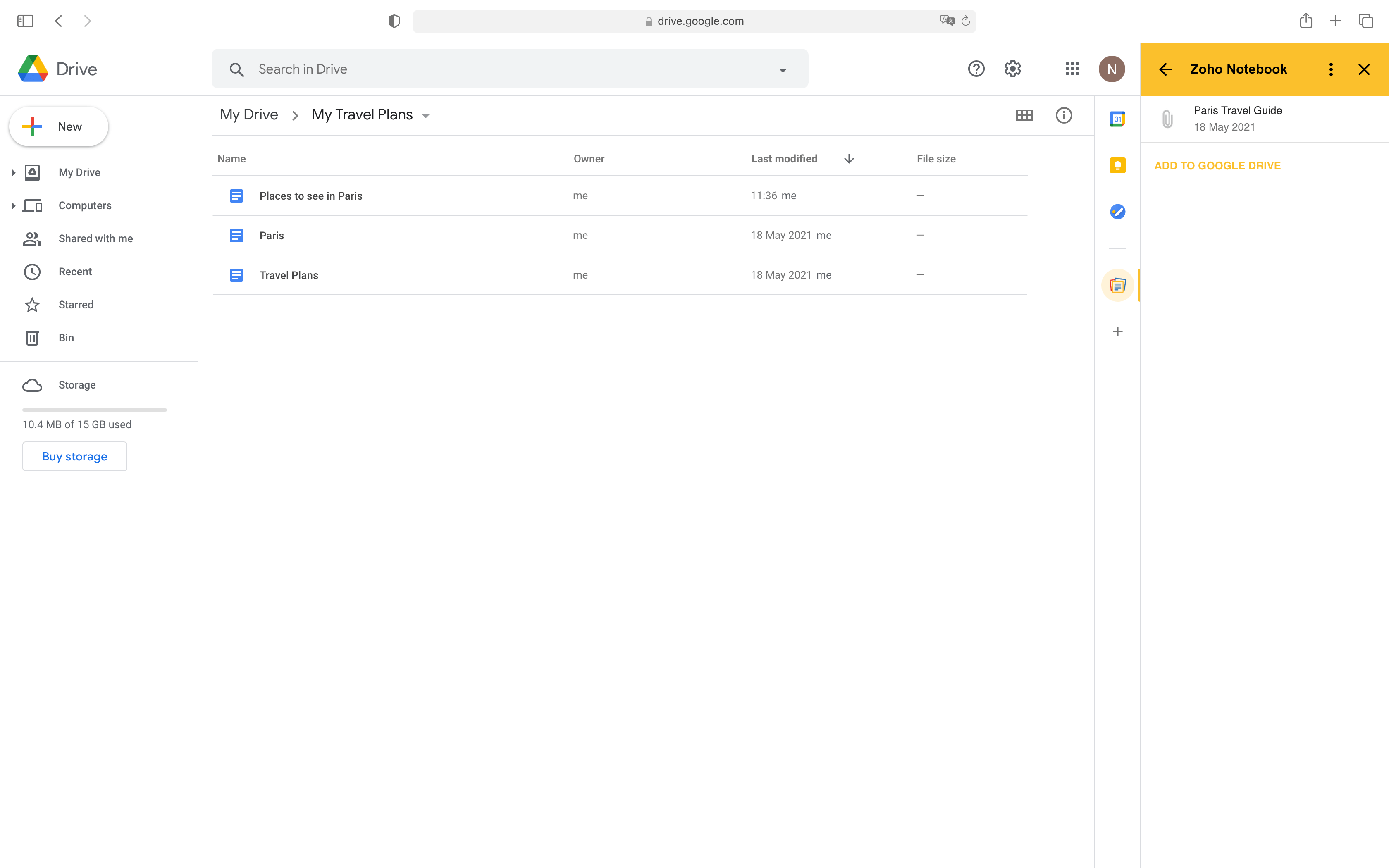 Notebook for Google Workspace