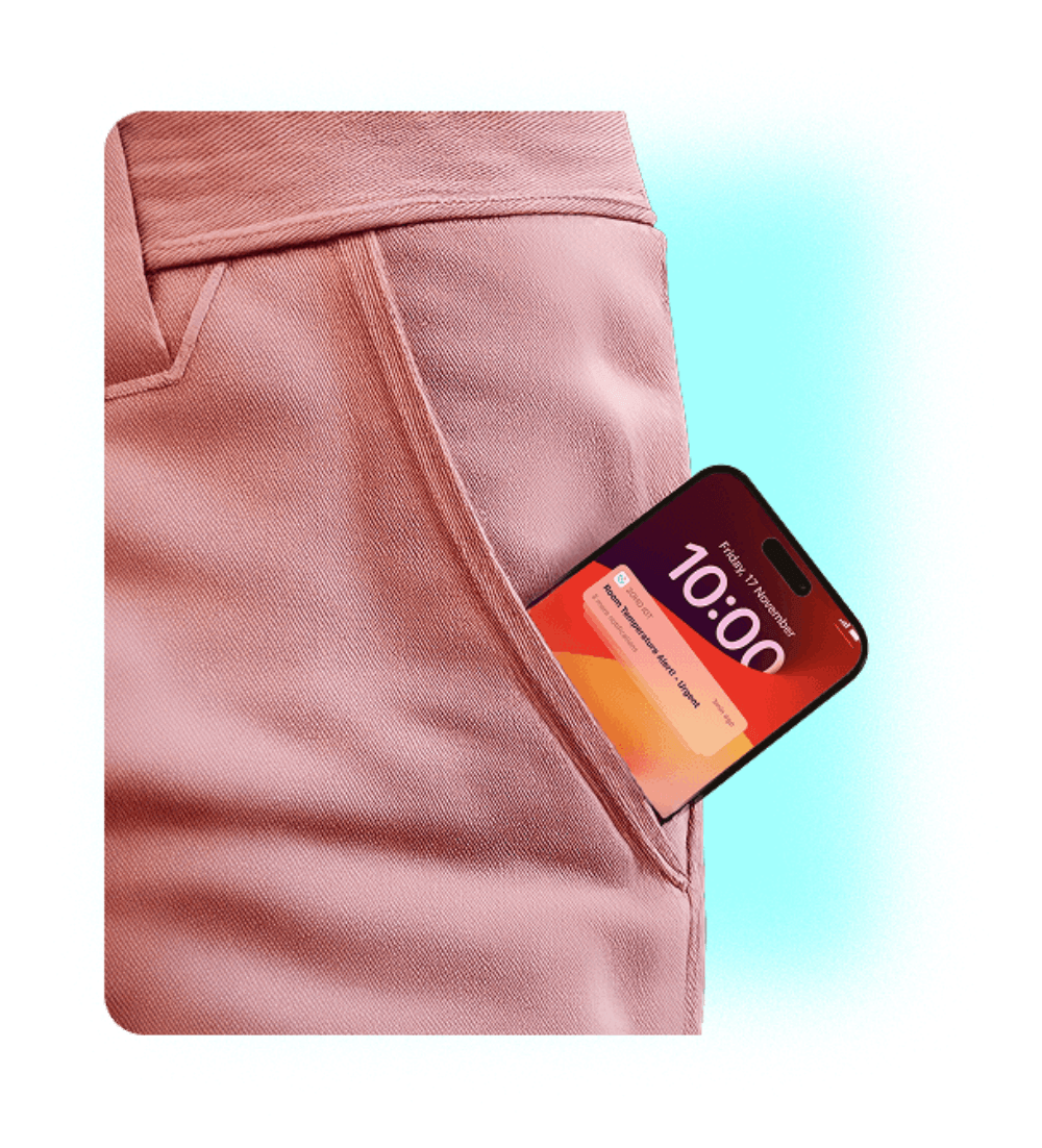 IoT mobile dashboard