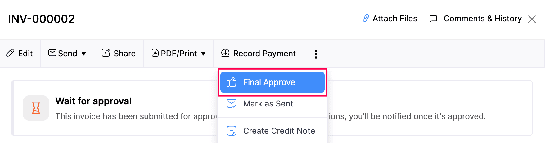 Transaction Approval