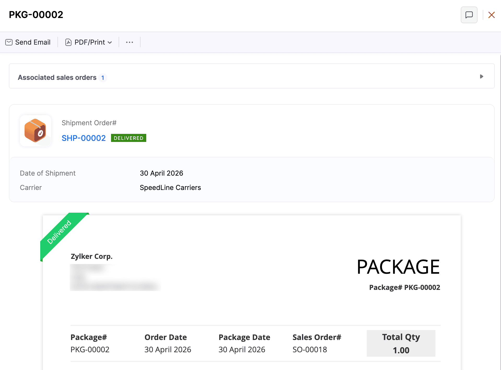 Packages