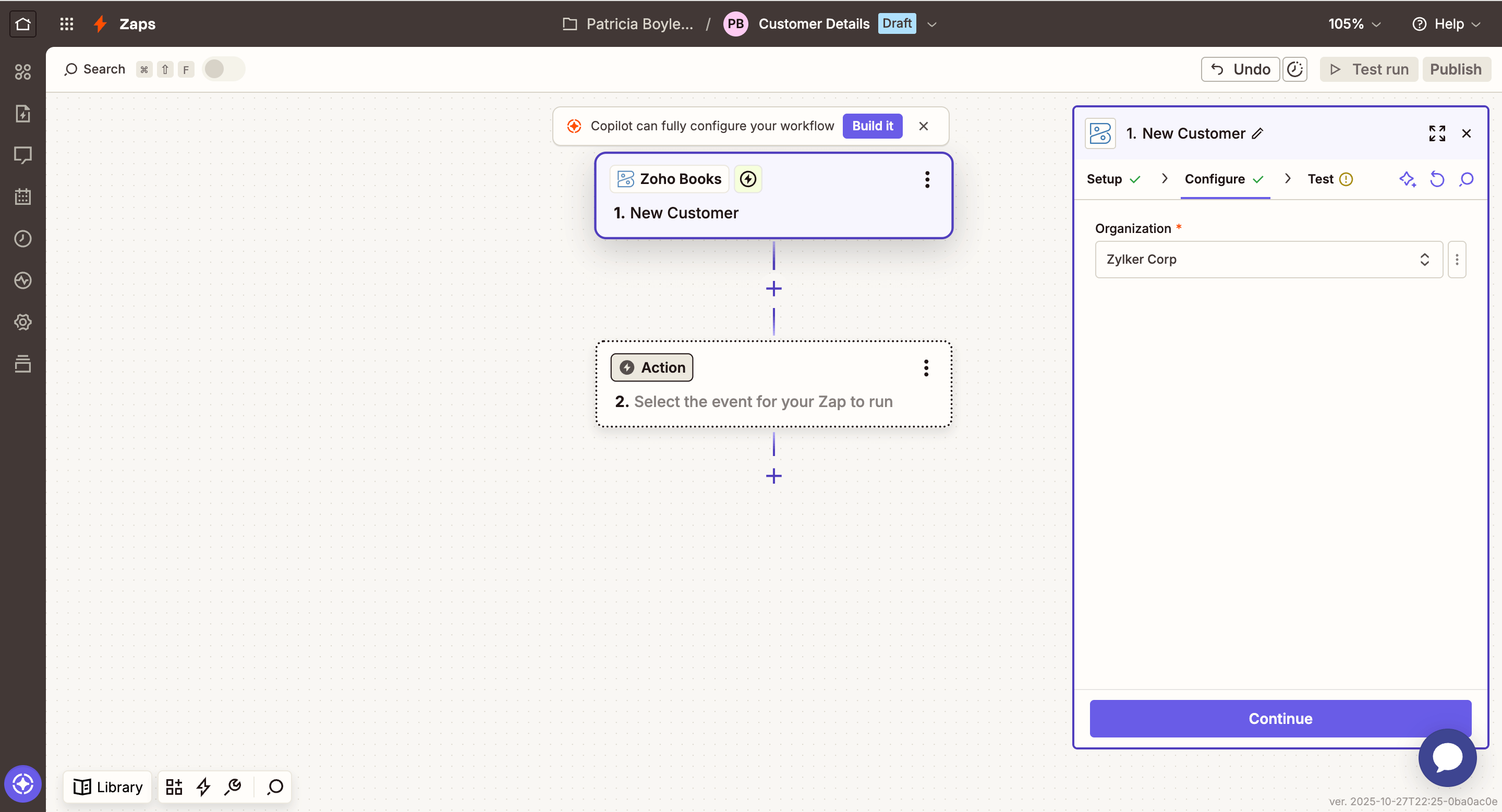 Trigger Configure