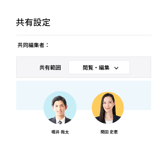 メール送信なしで共有
