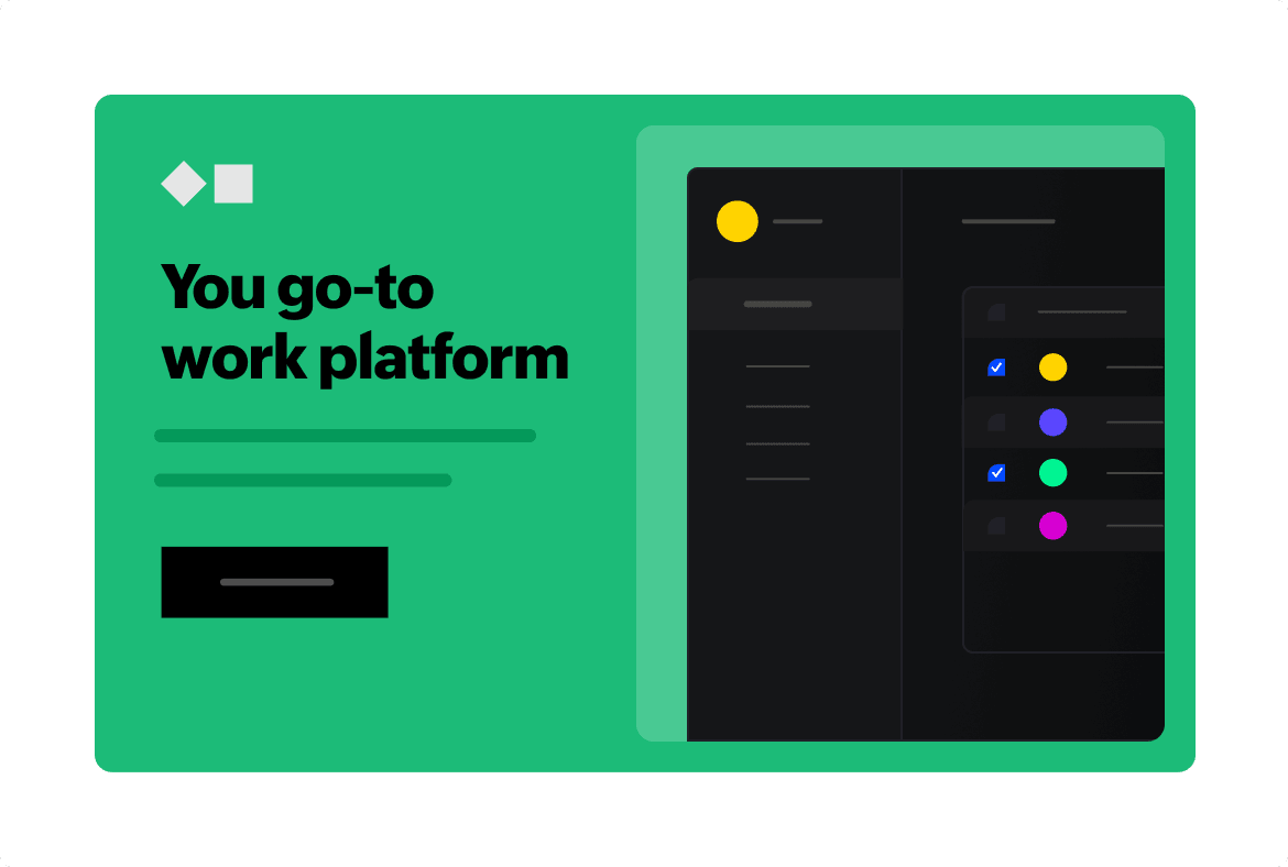 Educational landing page layout explaining a product to B2B buyers