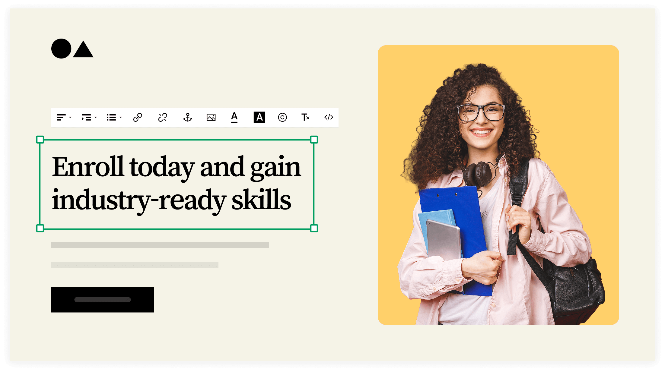 All-in-one education landing page builder to amplify enrollments