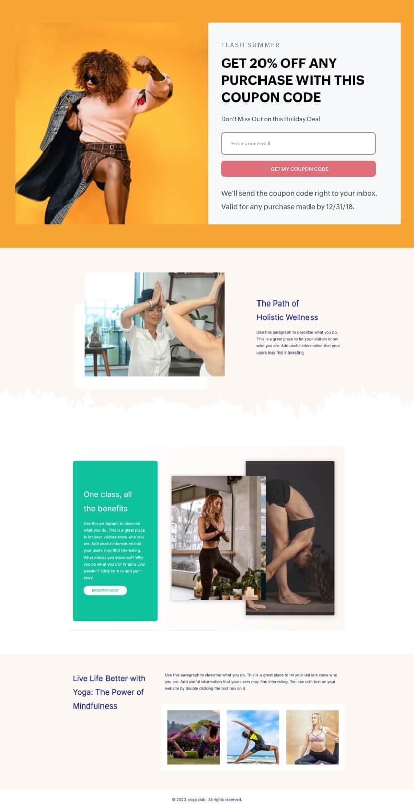 Landing Page Platform