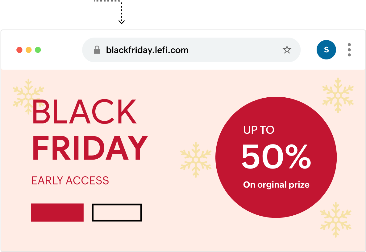 Building secure landing pages