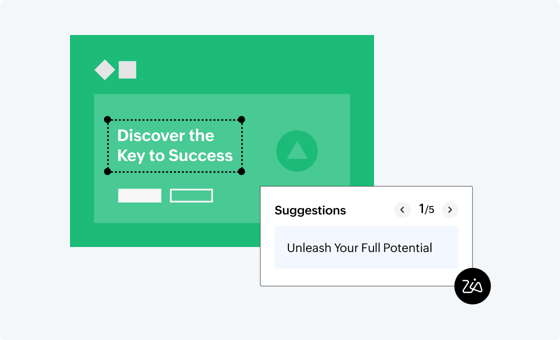 Create webinar landing page copy with AI