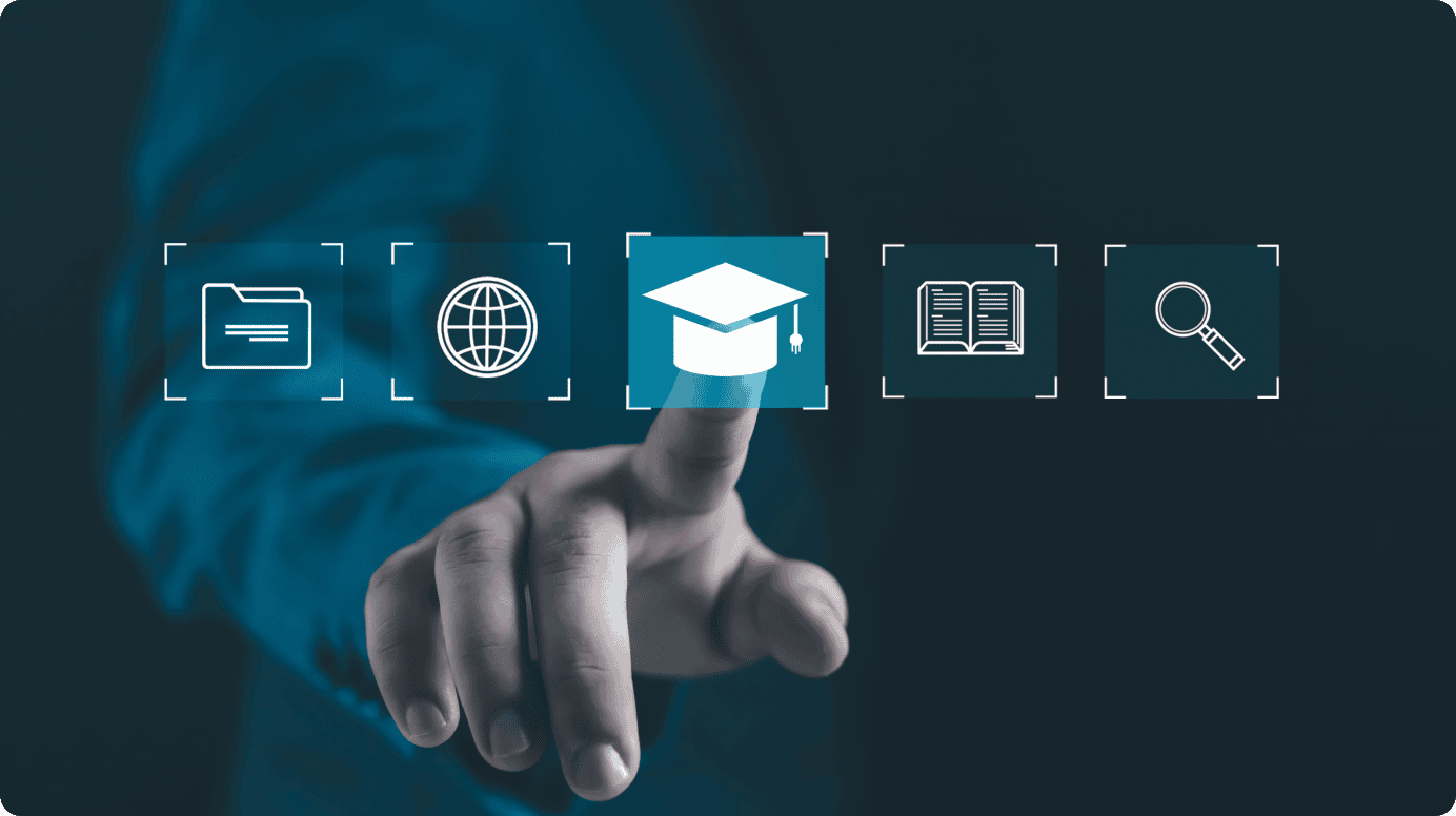 Build a learning platform illustration