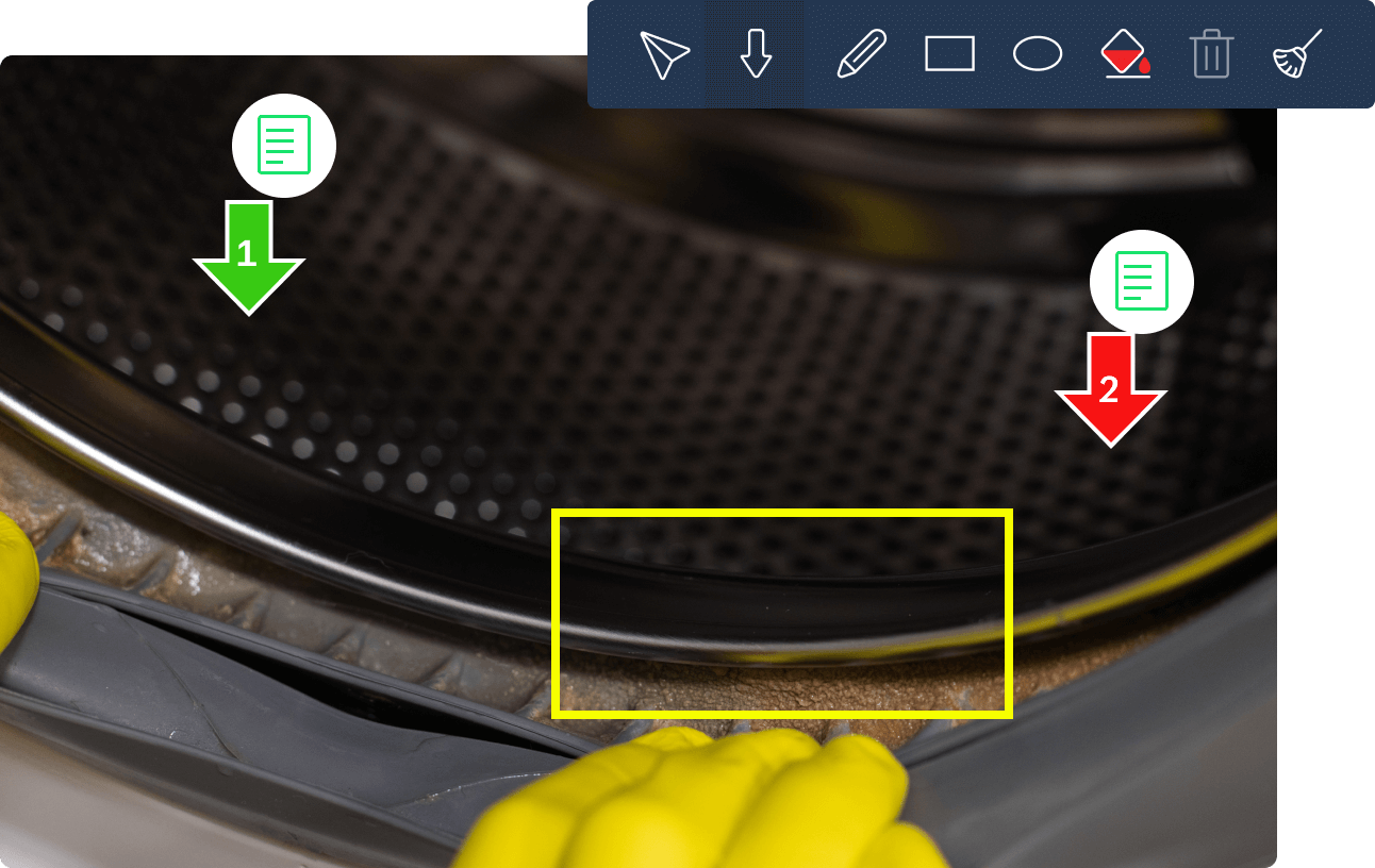 Provide live assistance using AR tools