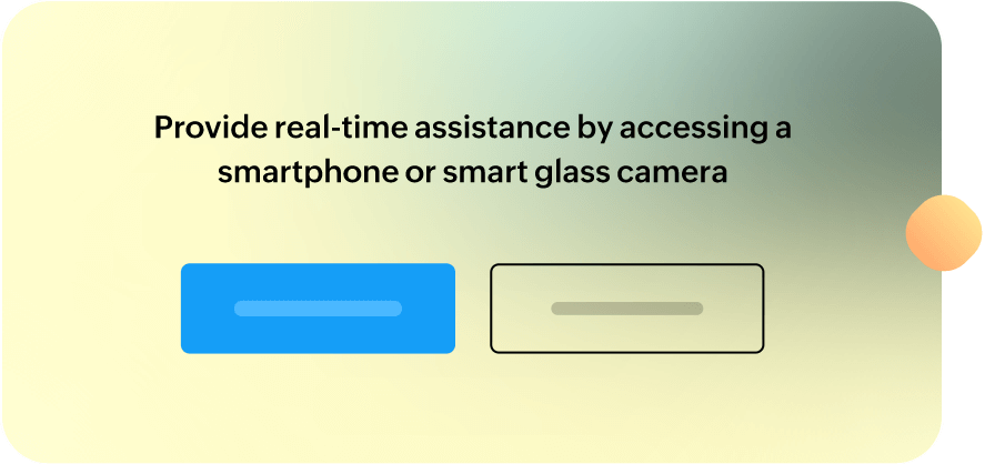 Software de assistência remota de realidade aumentada - Zoho Lens