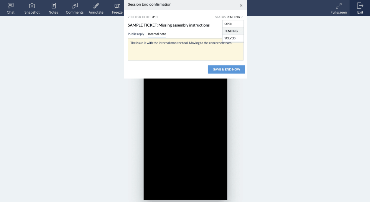 Resolve your support tickets with ease