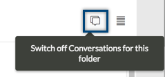 Conversation view for emails