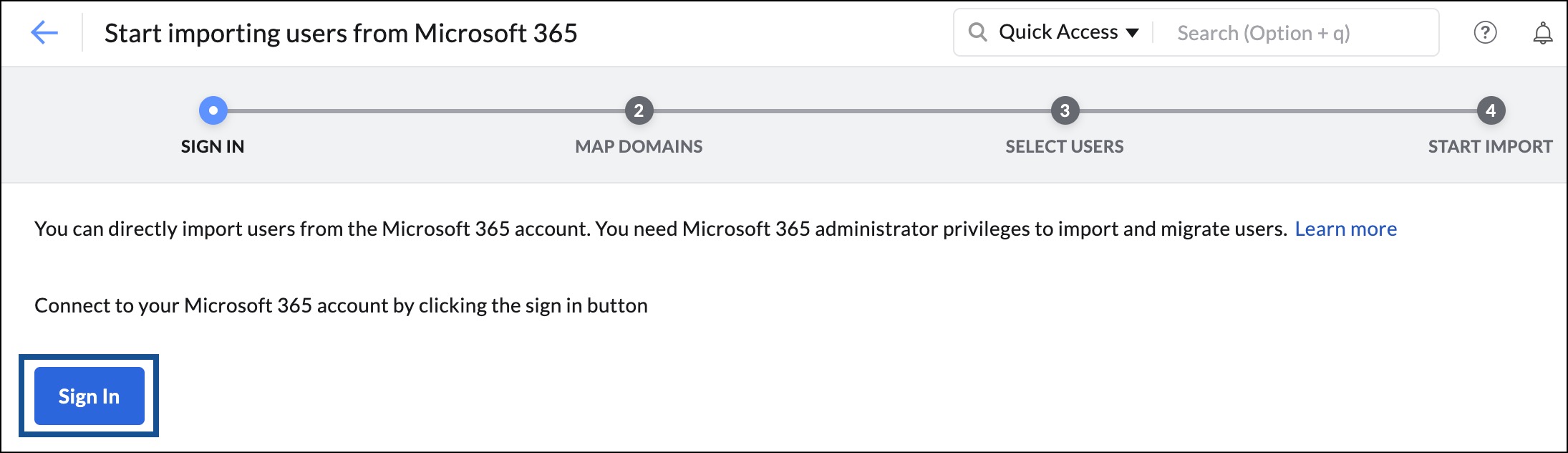 Se connecter à Microsoft 365