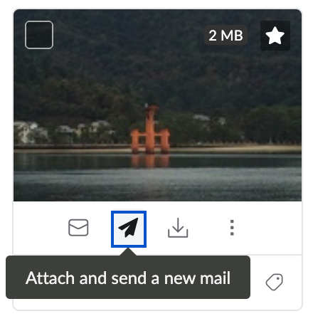 Attach to email