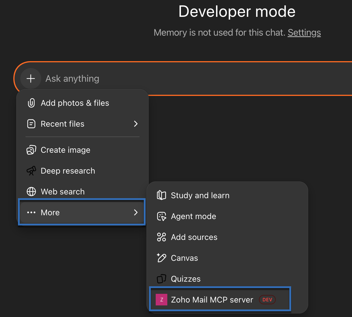 View MCP server