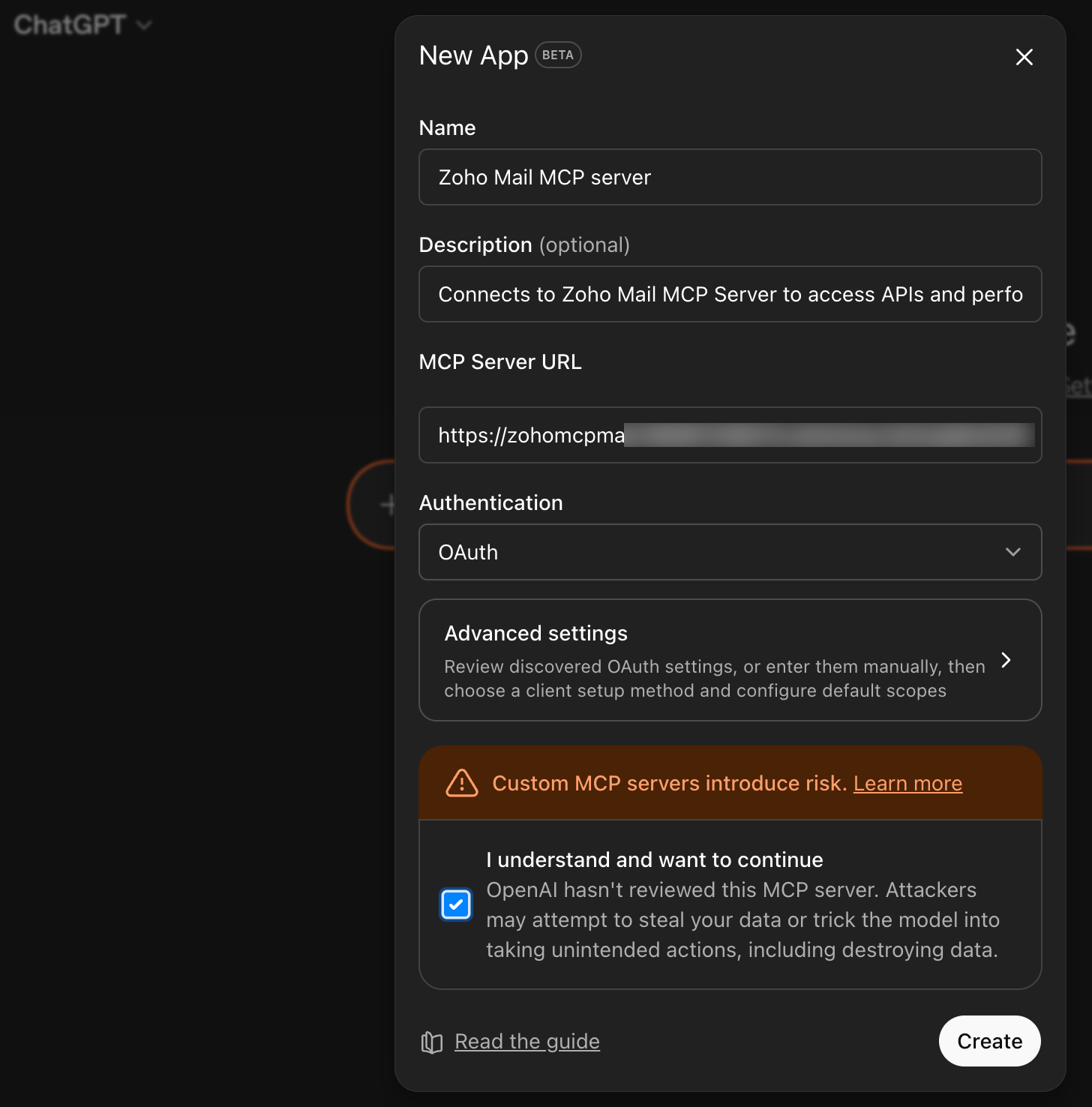 Create MCP Server
