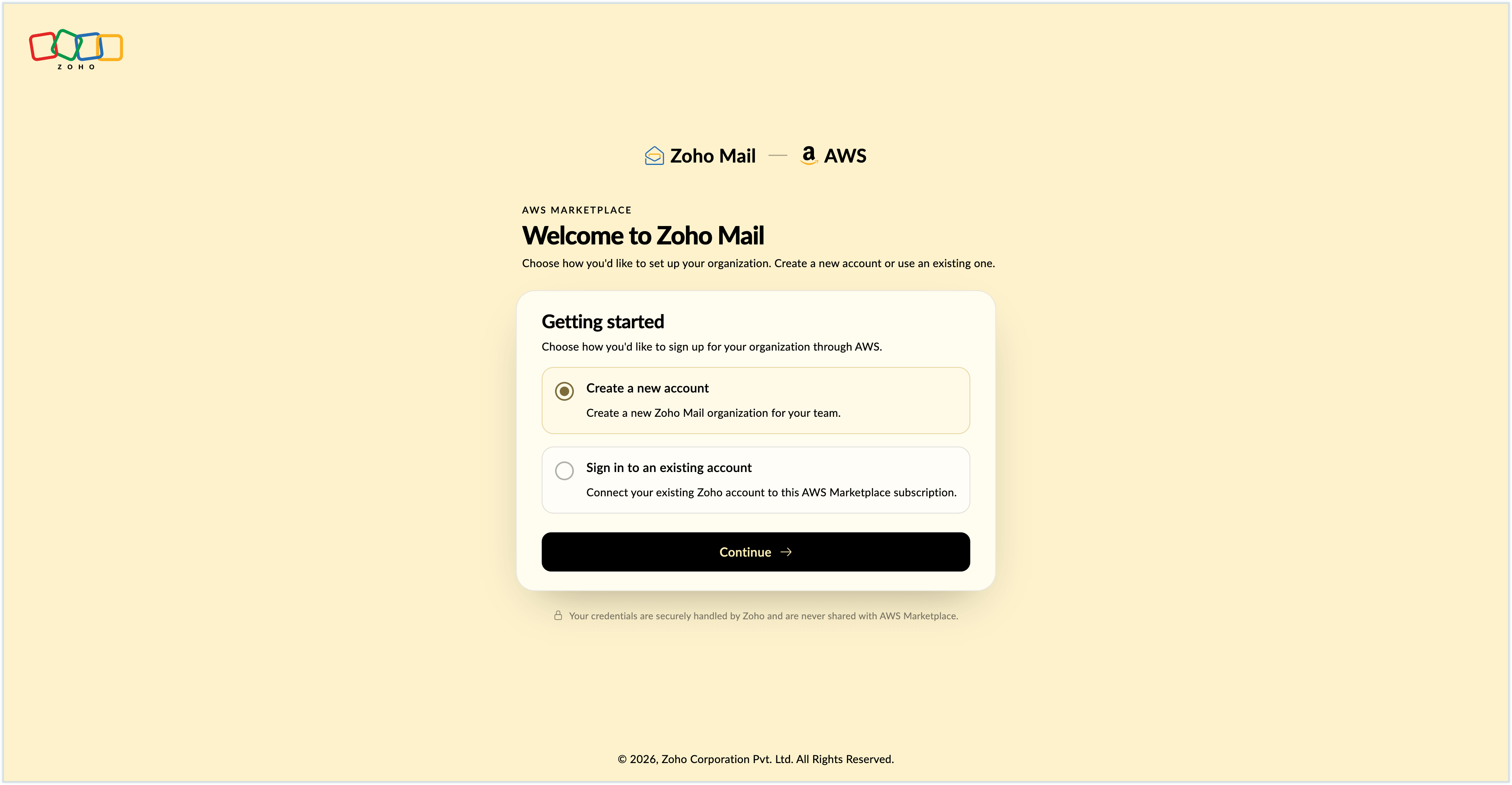 Create account Create account