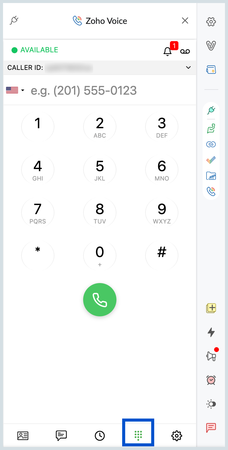 Dial pad