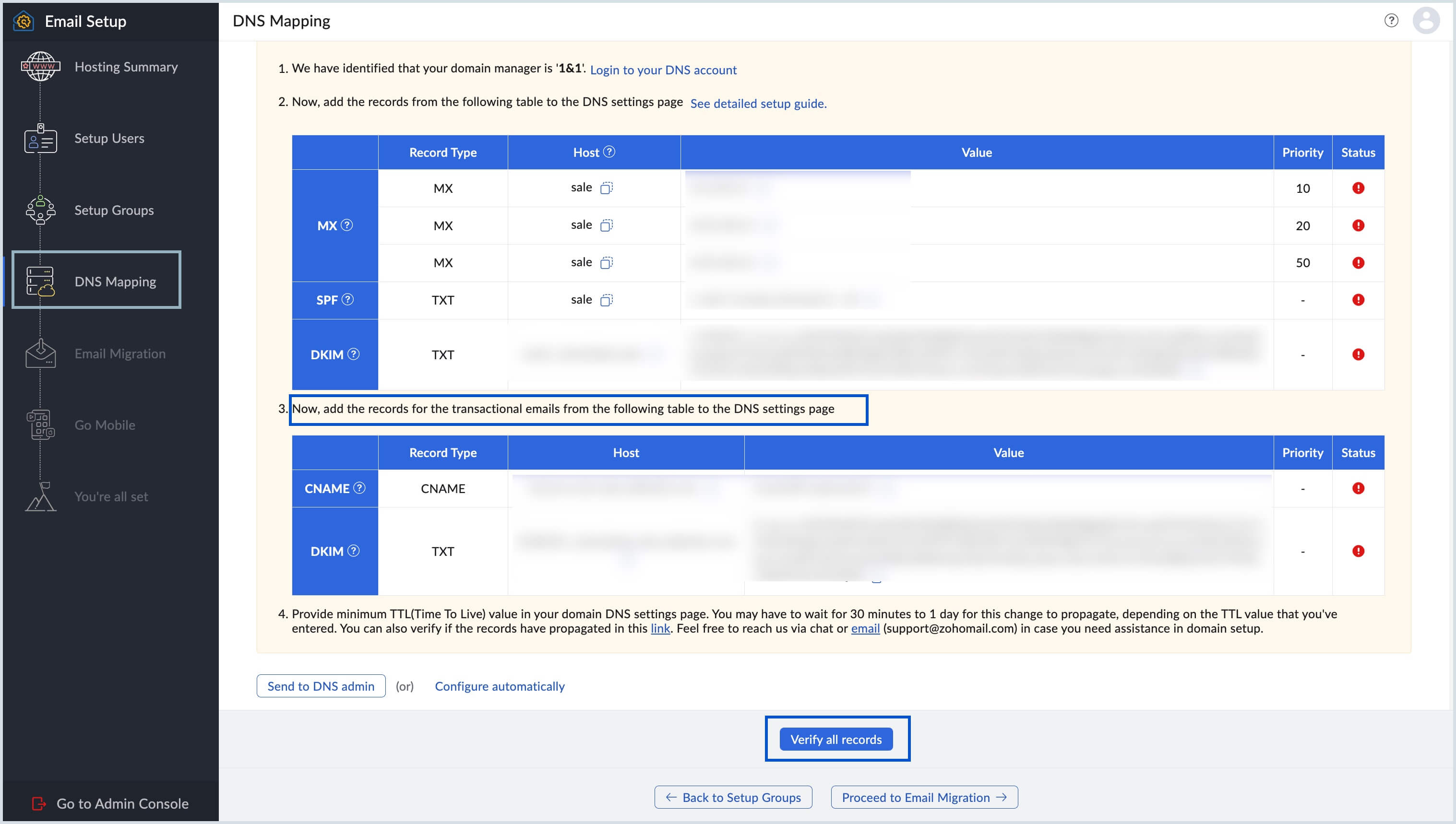 DNS mapping DNS mapping
