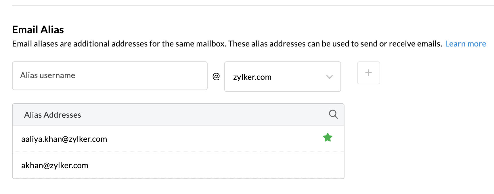 What is an email alias & how to create an email alias? Zoho Mail