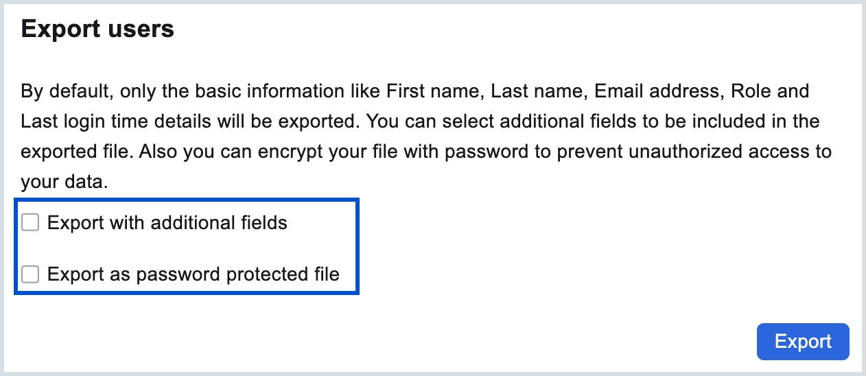 export-users