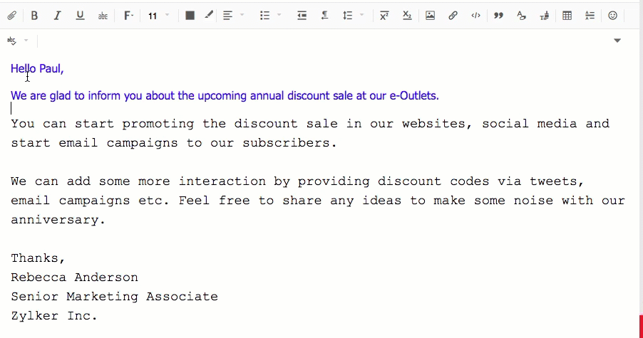 Pasting with/without formatting in emails
