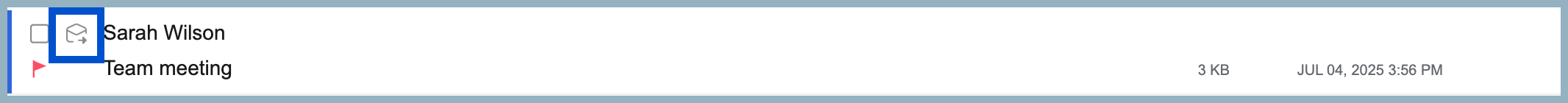 Forward emails