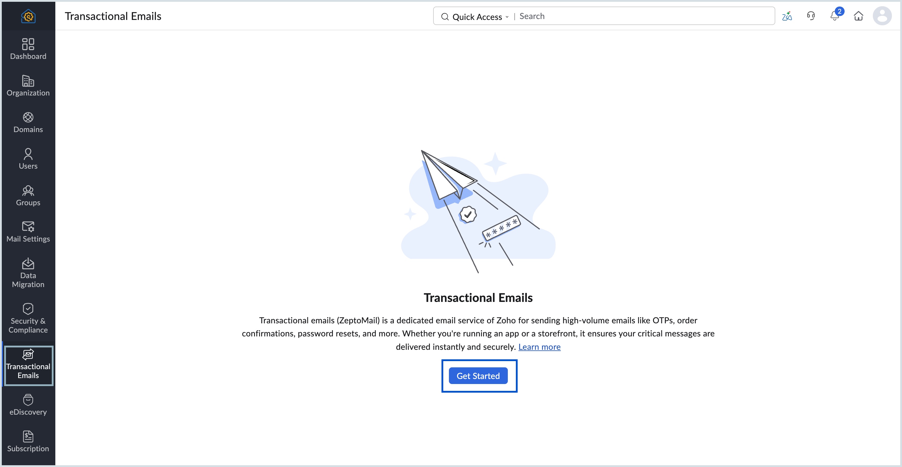 Get started with transactional emails Get started with transactional emails