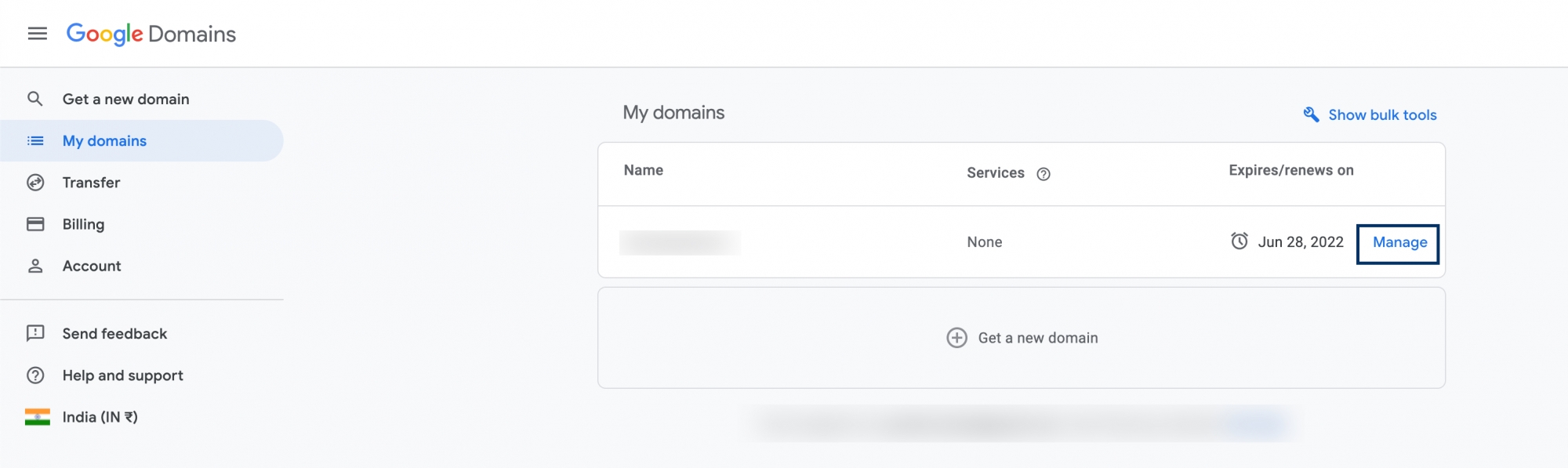 my domains