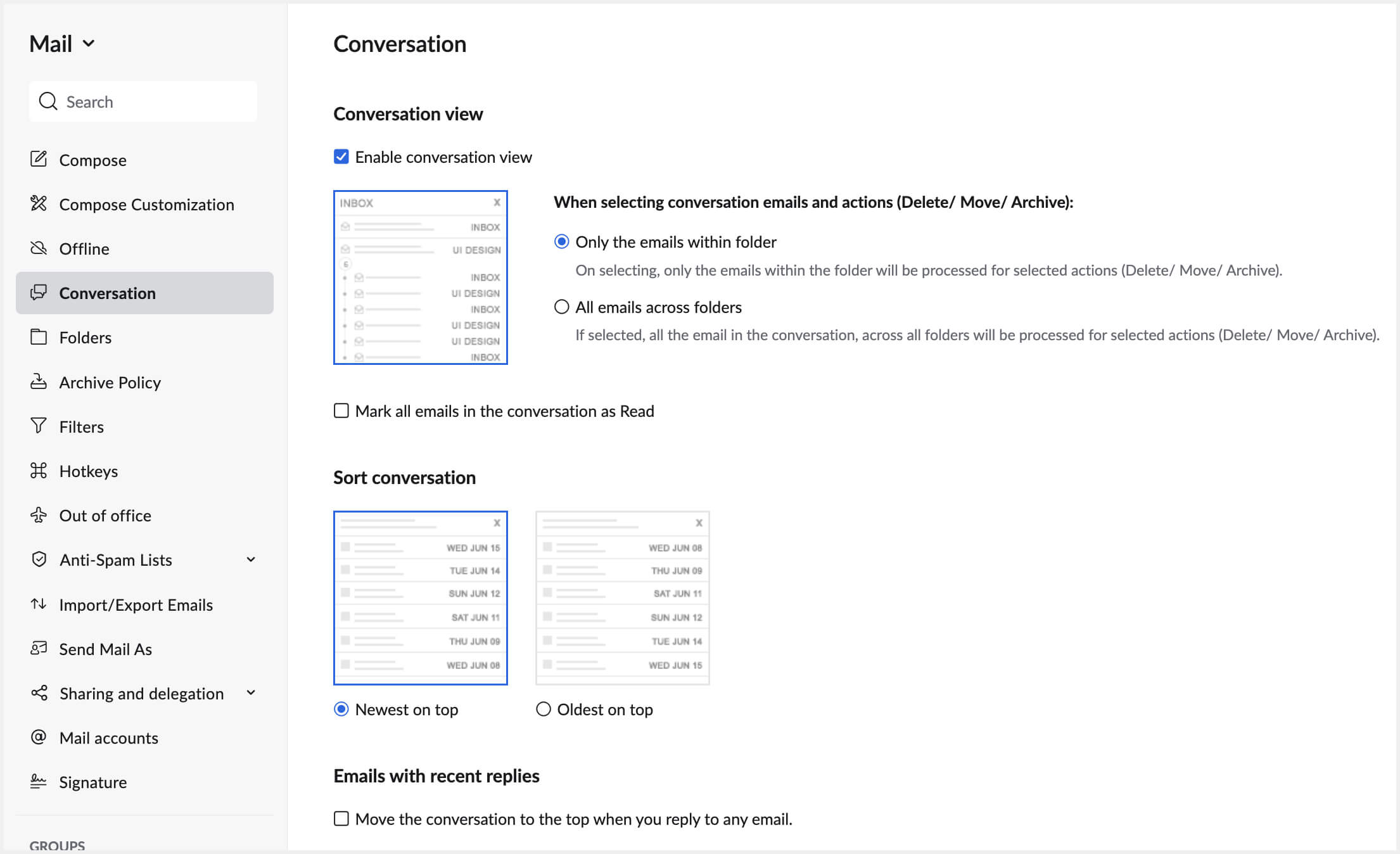 Vue Conversation