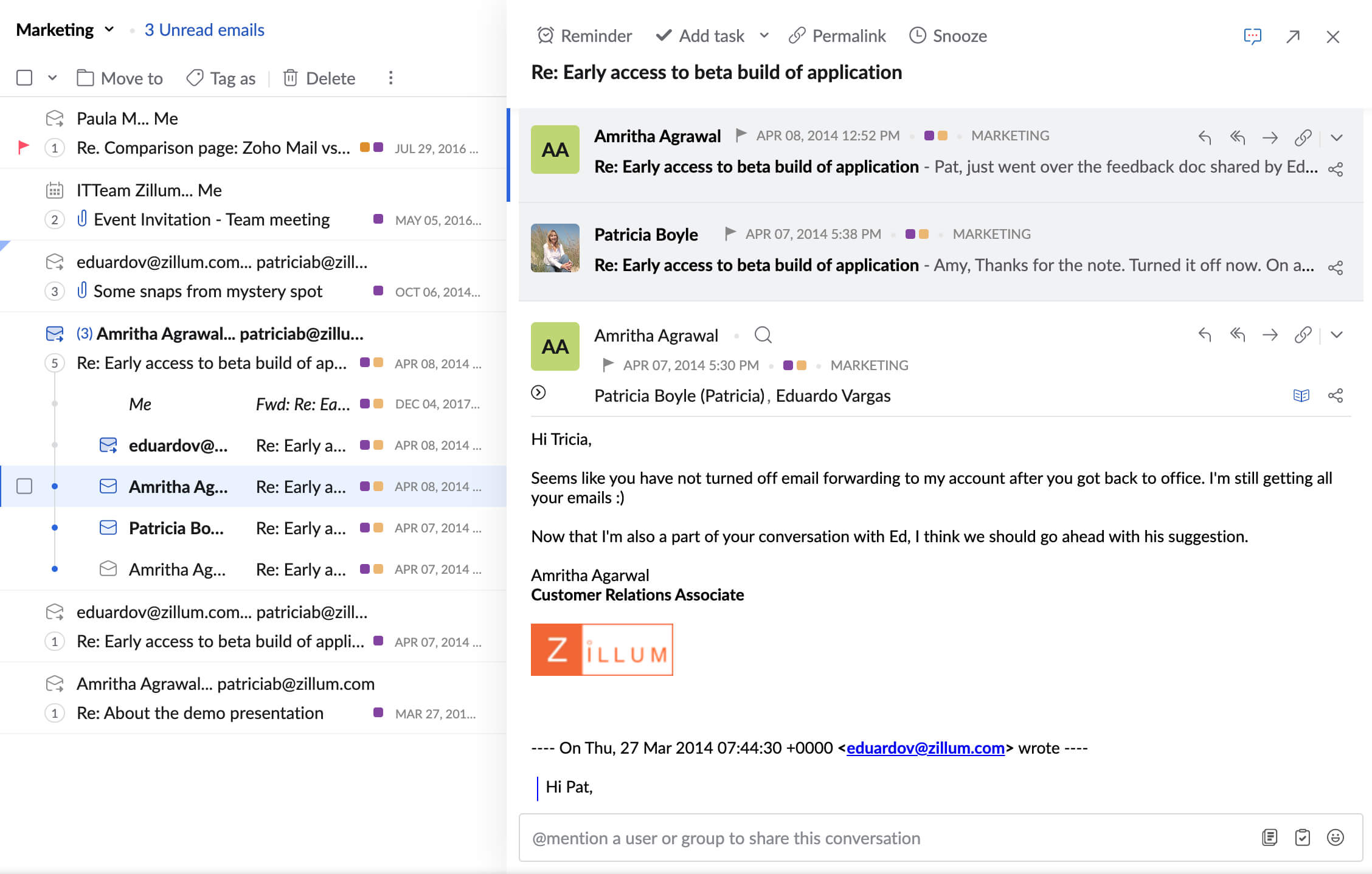 Gmail sales conversation mode