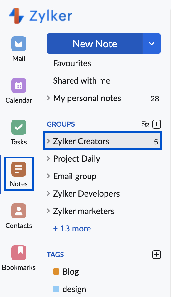 group notes