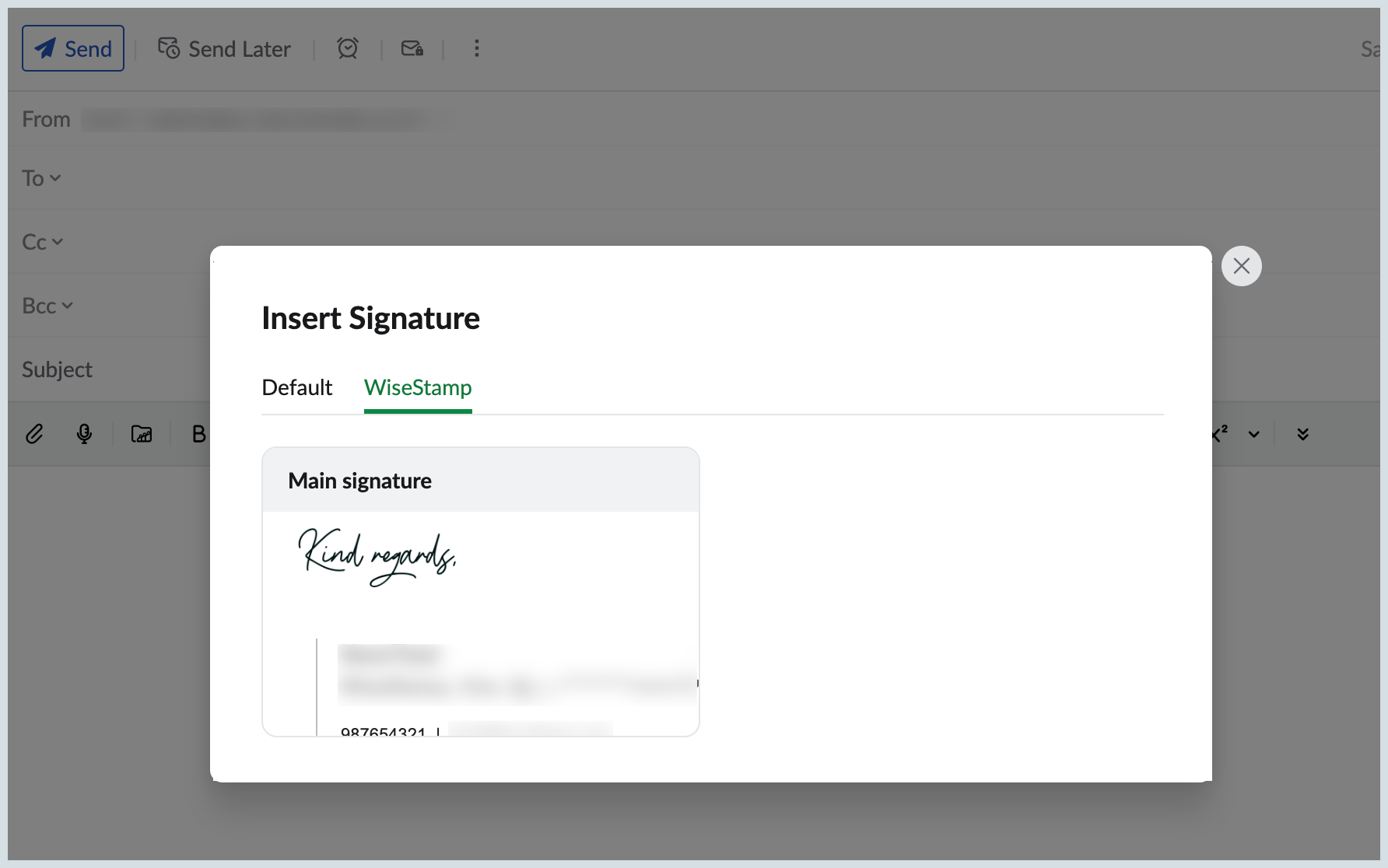 Insert Signature