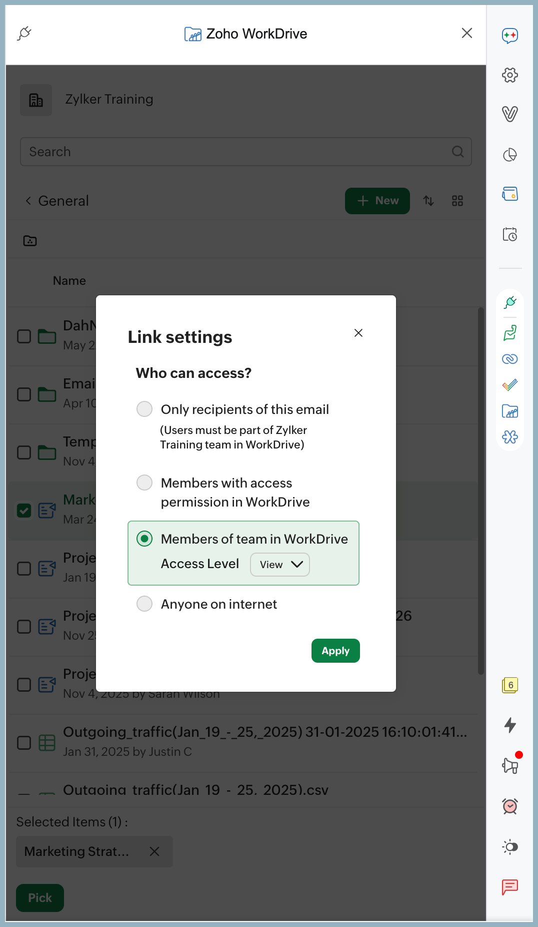 Link Settings Link Settings