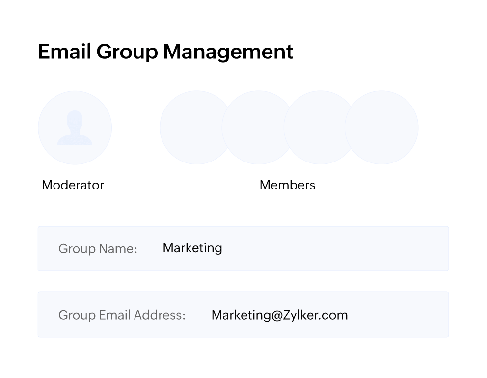 Scale up productivity with efficient email group management