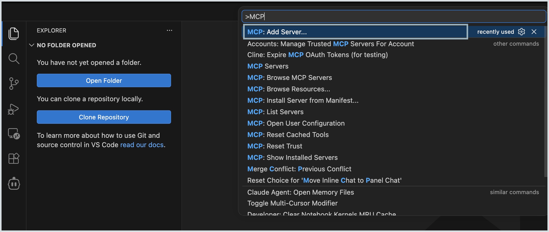 MCP add server