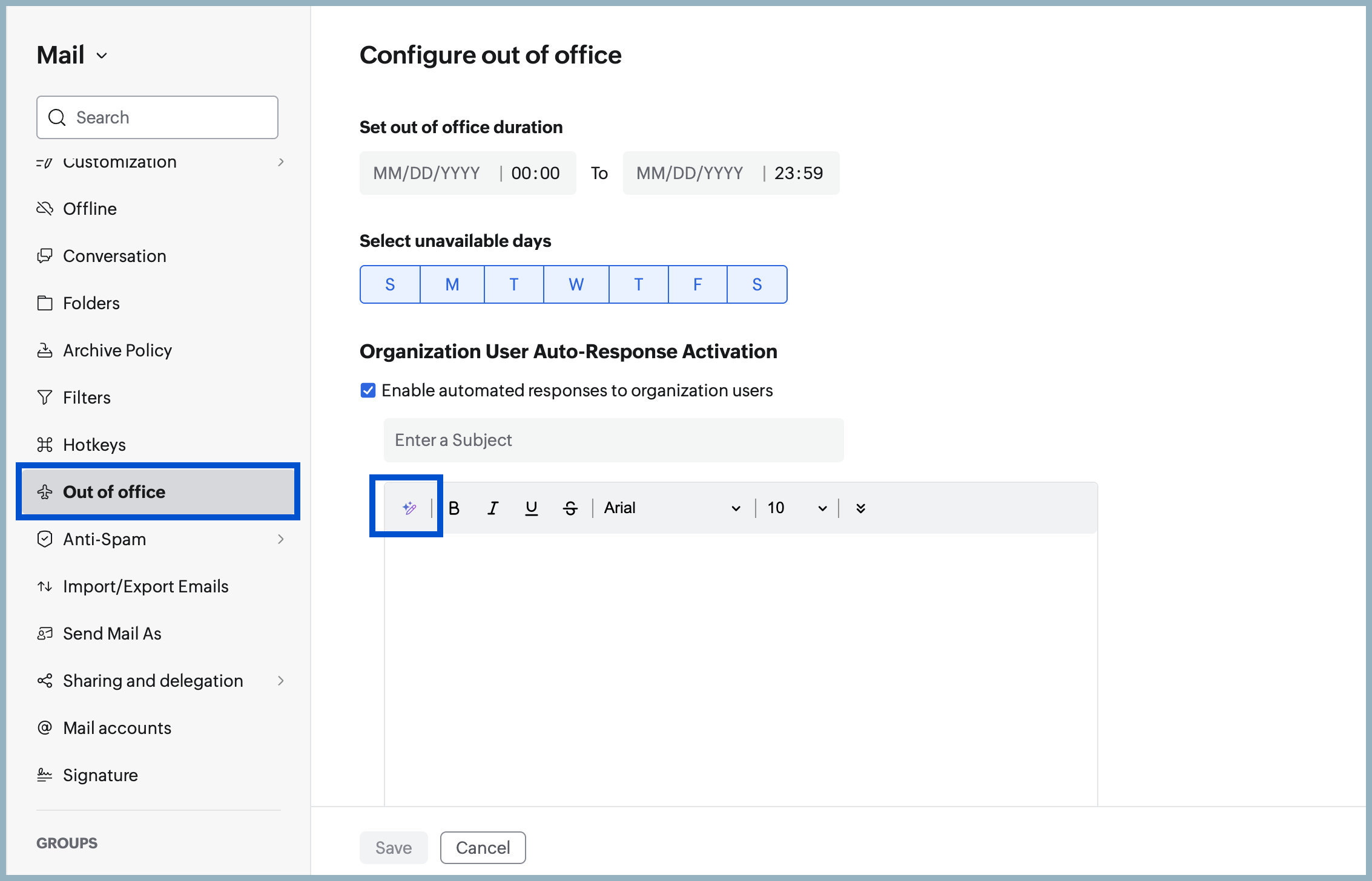 Generate content Generate content