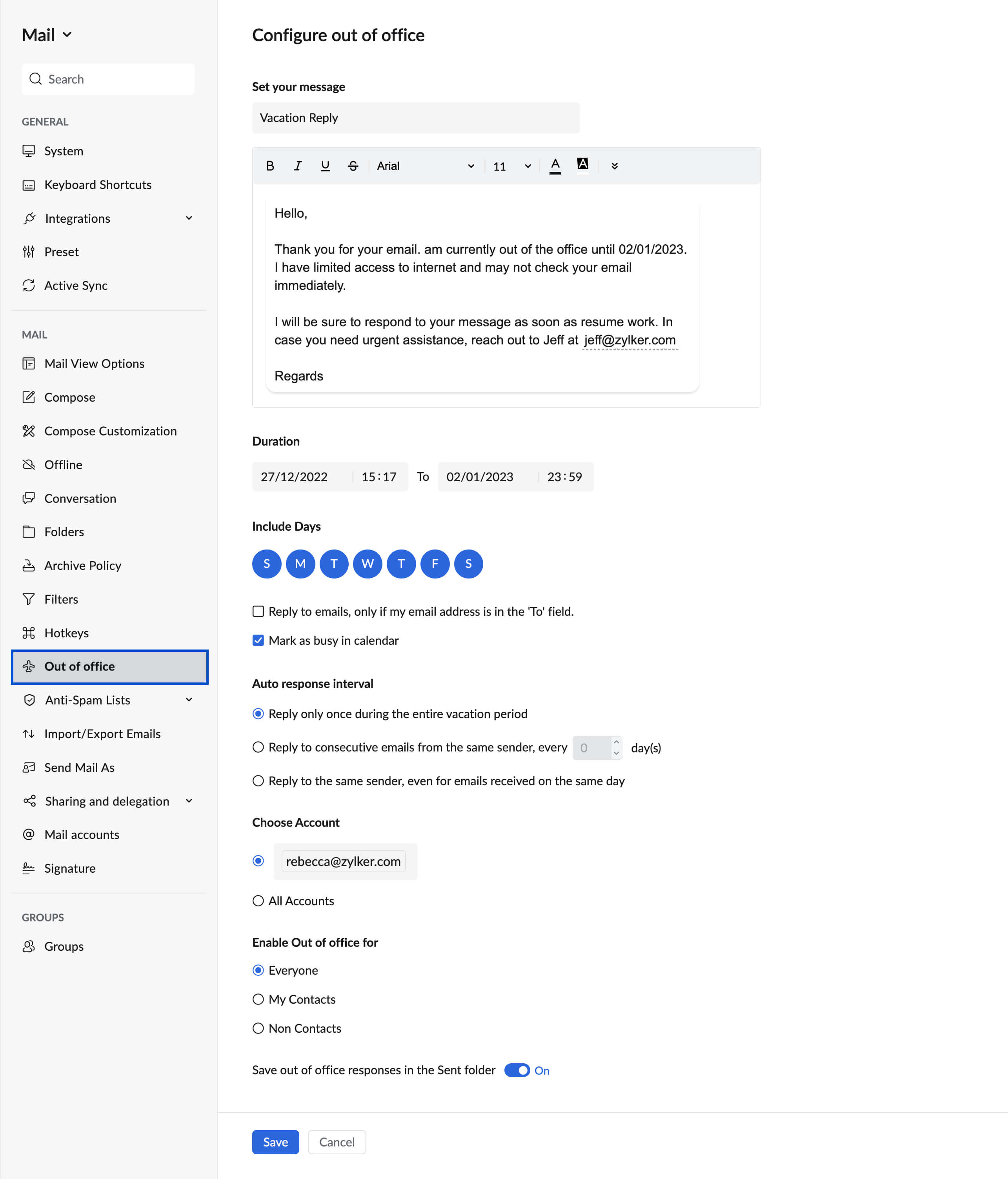 How To Set Up An Out of office Auto reply In Zoho Mail Website how-to-set-up-an-out-of-office-auto-reply-in-zoho-mail-website