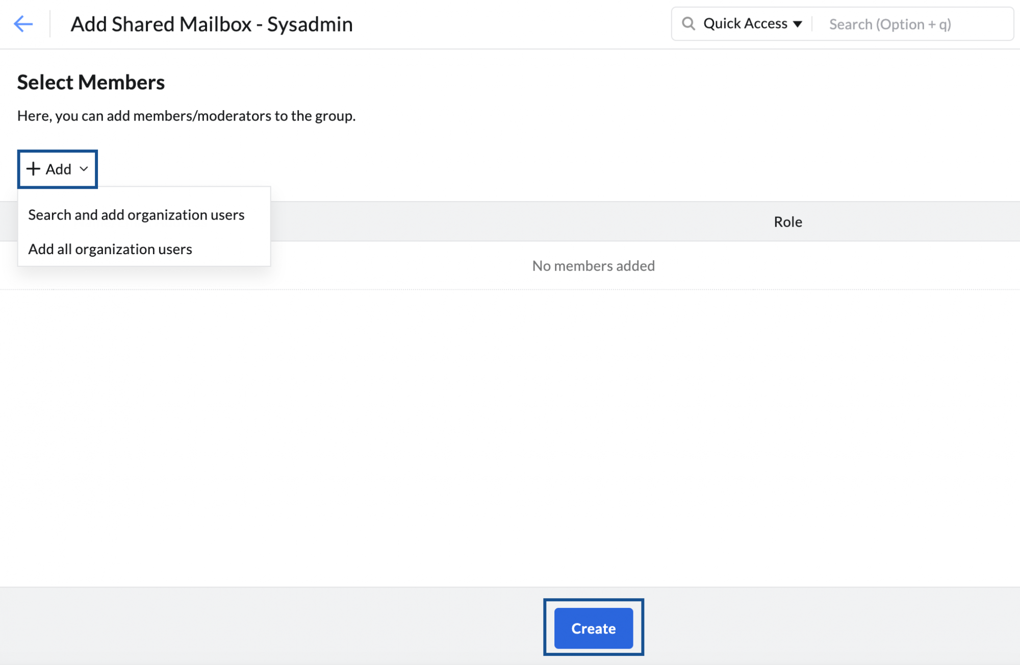 add members to shared mailbox