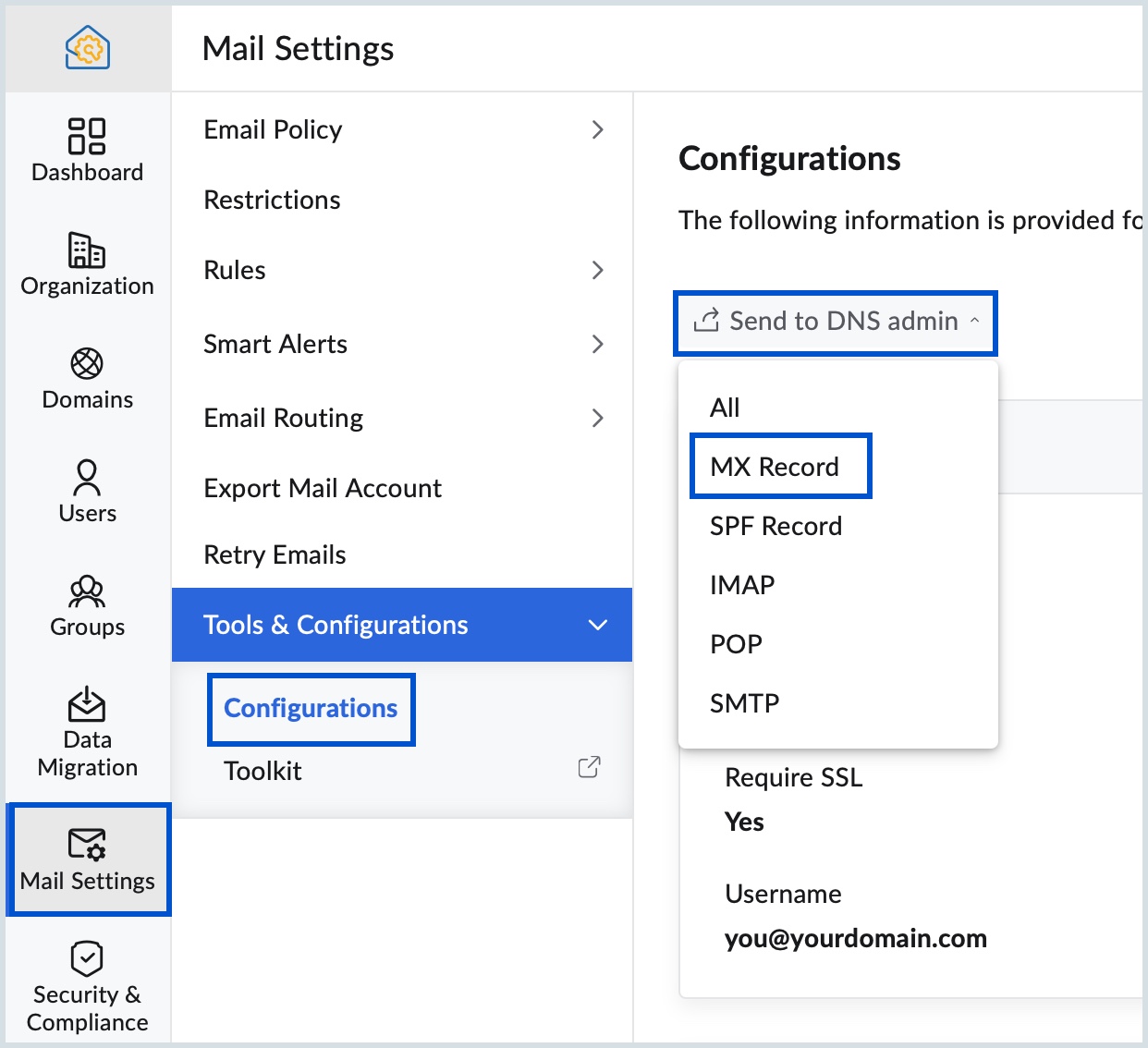 Tool and configurations
