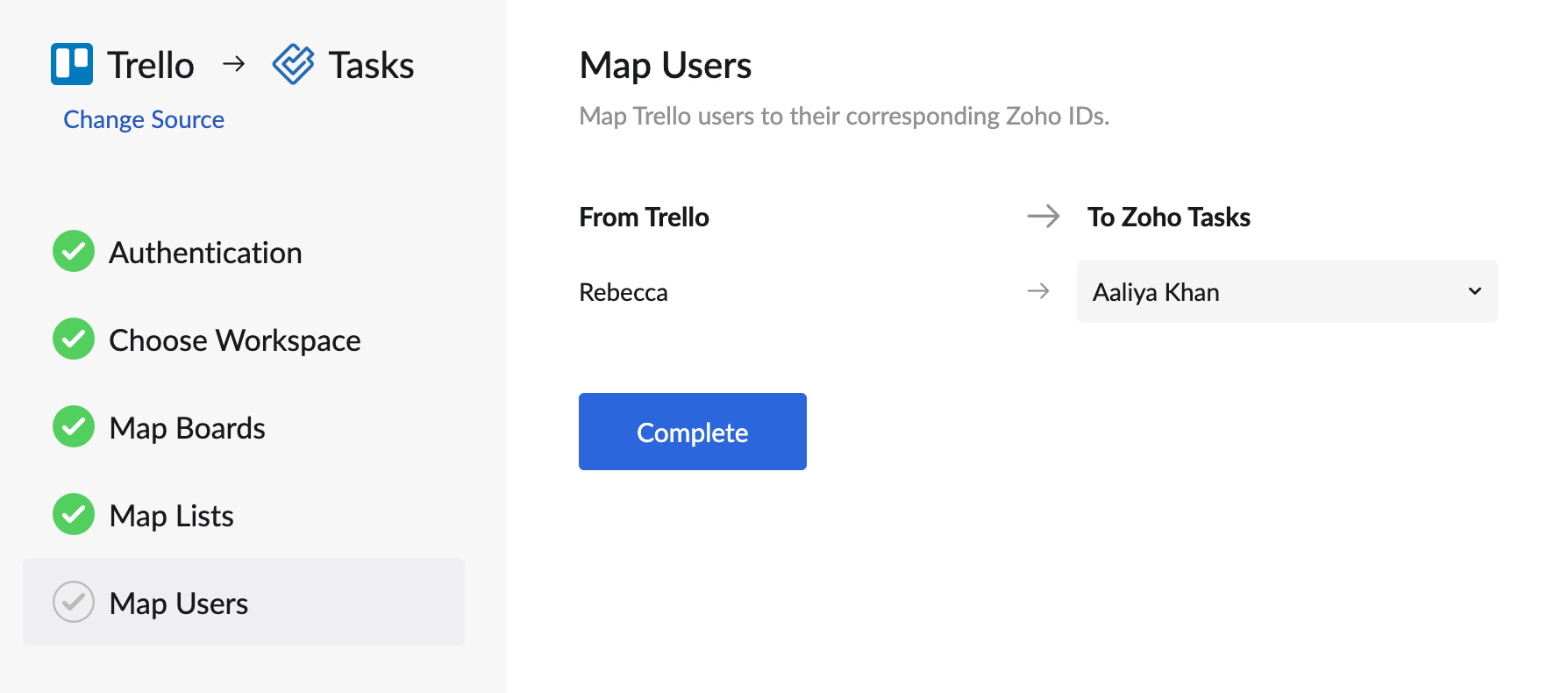 Map assignee Map assignee