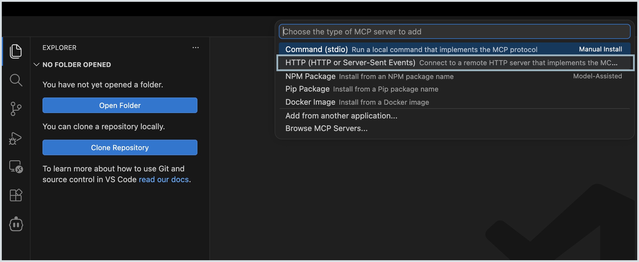 Add HTTP value