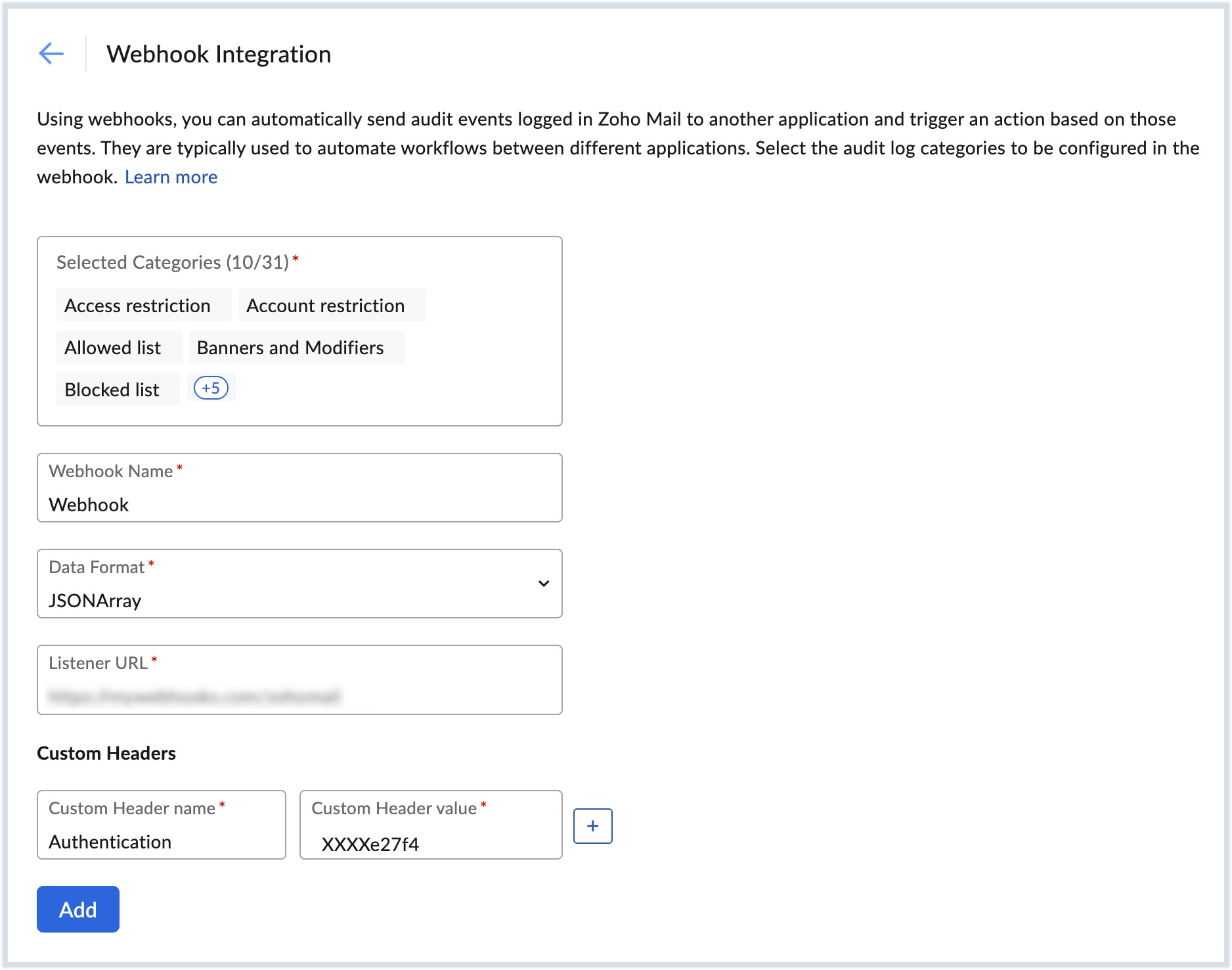 SIEM Integration