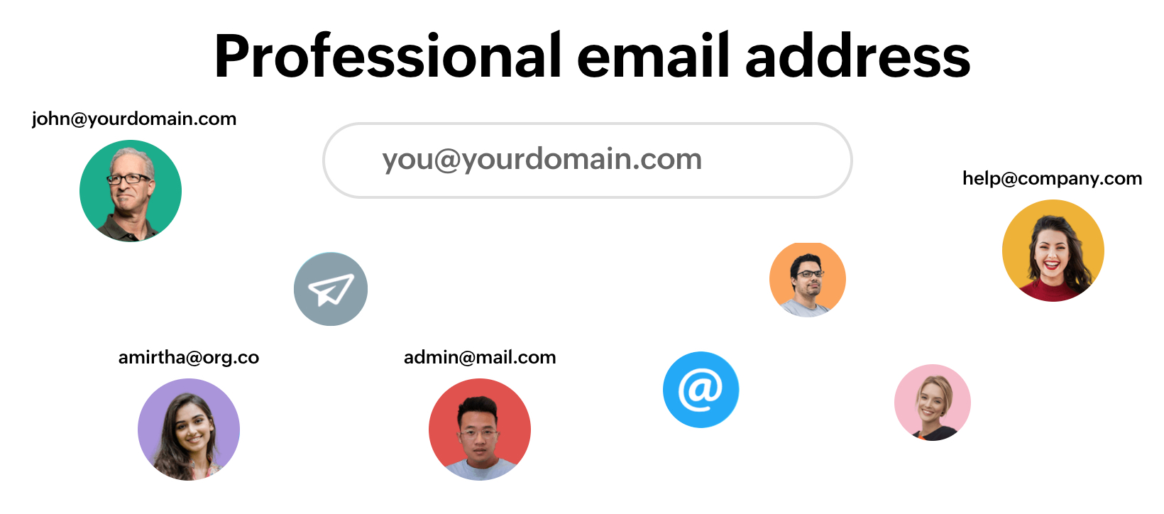 What email domain looks most professional?