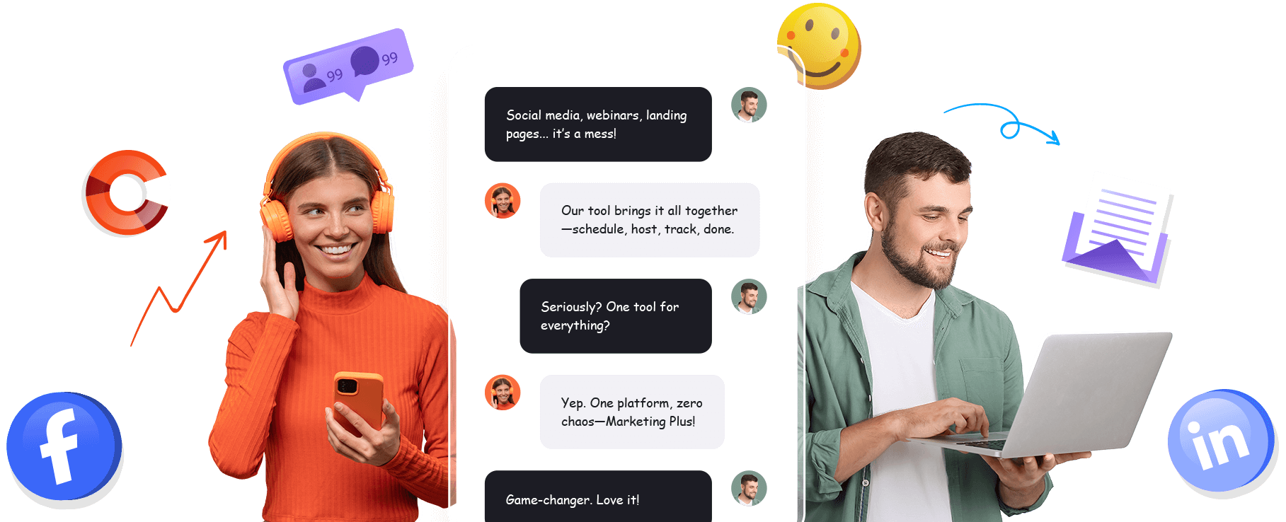 The all-in-one marketing platform