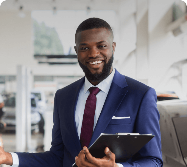 A salesperson sending a proposal faster