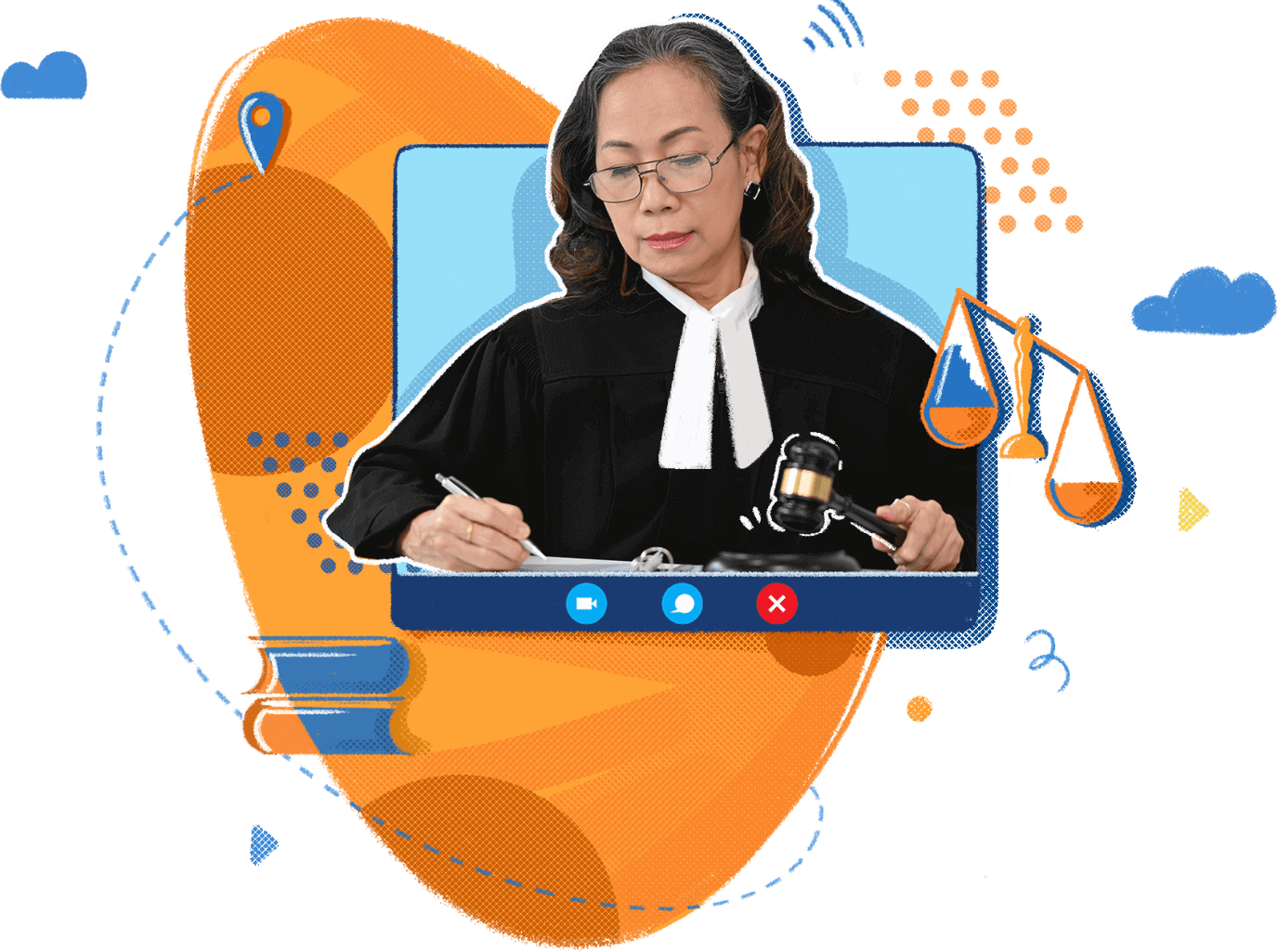virtual courtroom