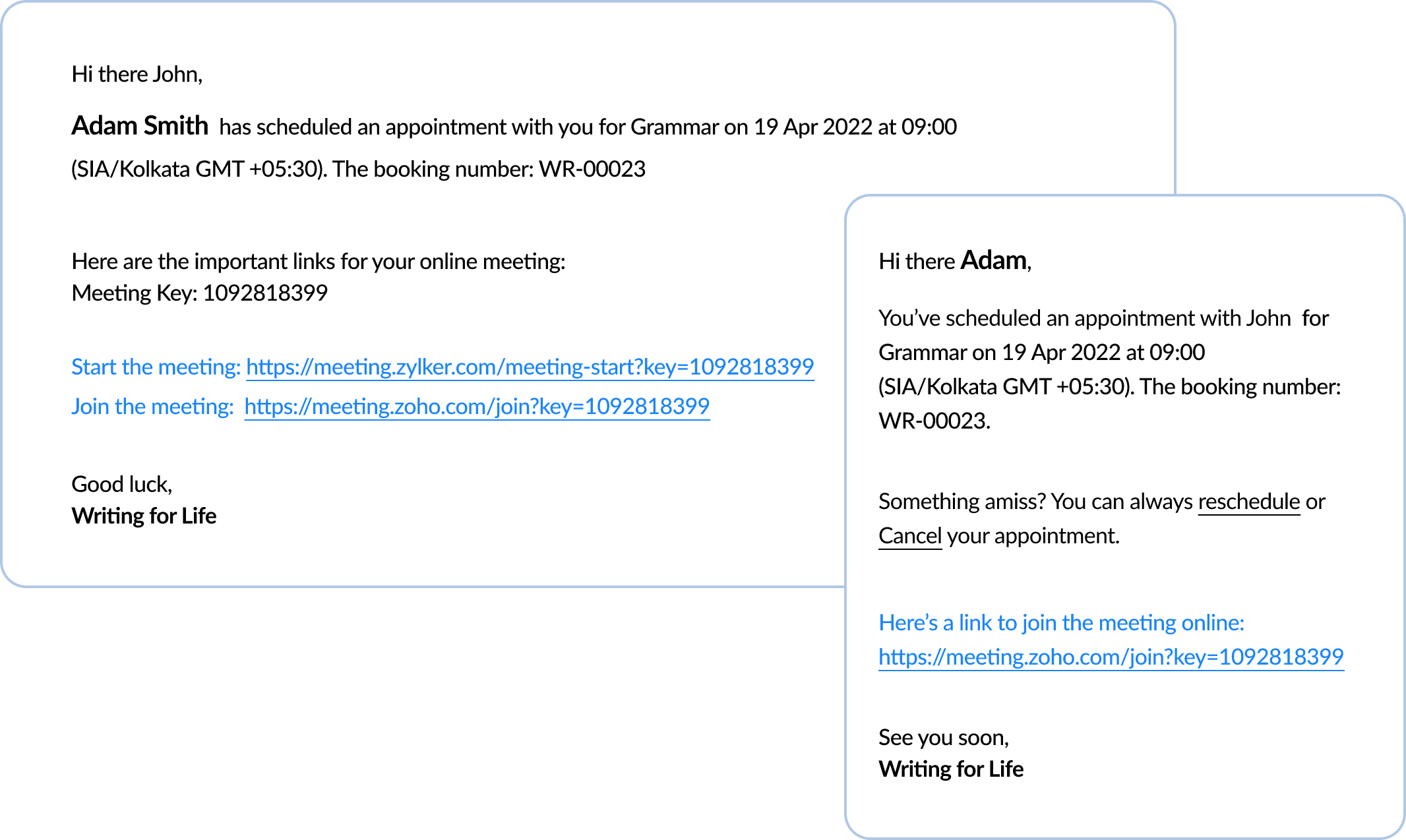 Zoho Meeting For Zoho Bookings Zoho Meeting For Zoho Bookings