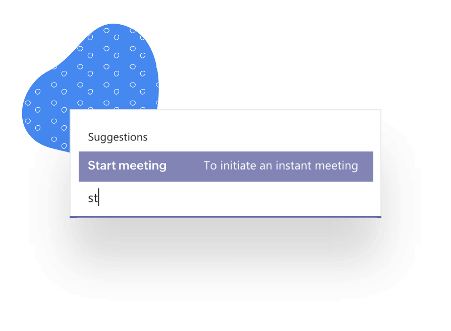 Initiate Meetings