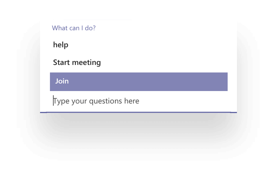 Join instant meetings